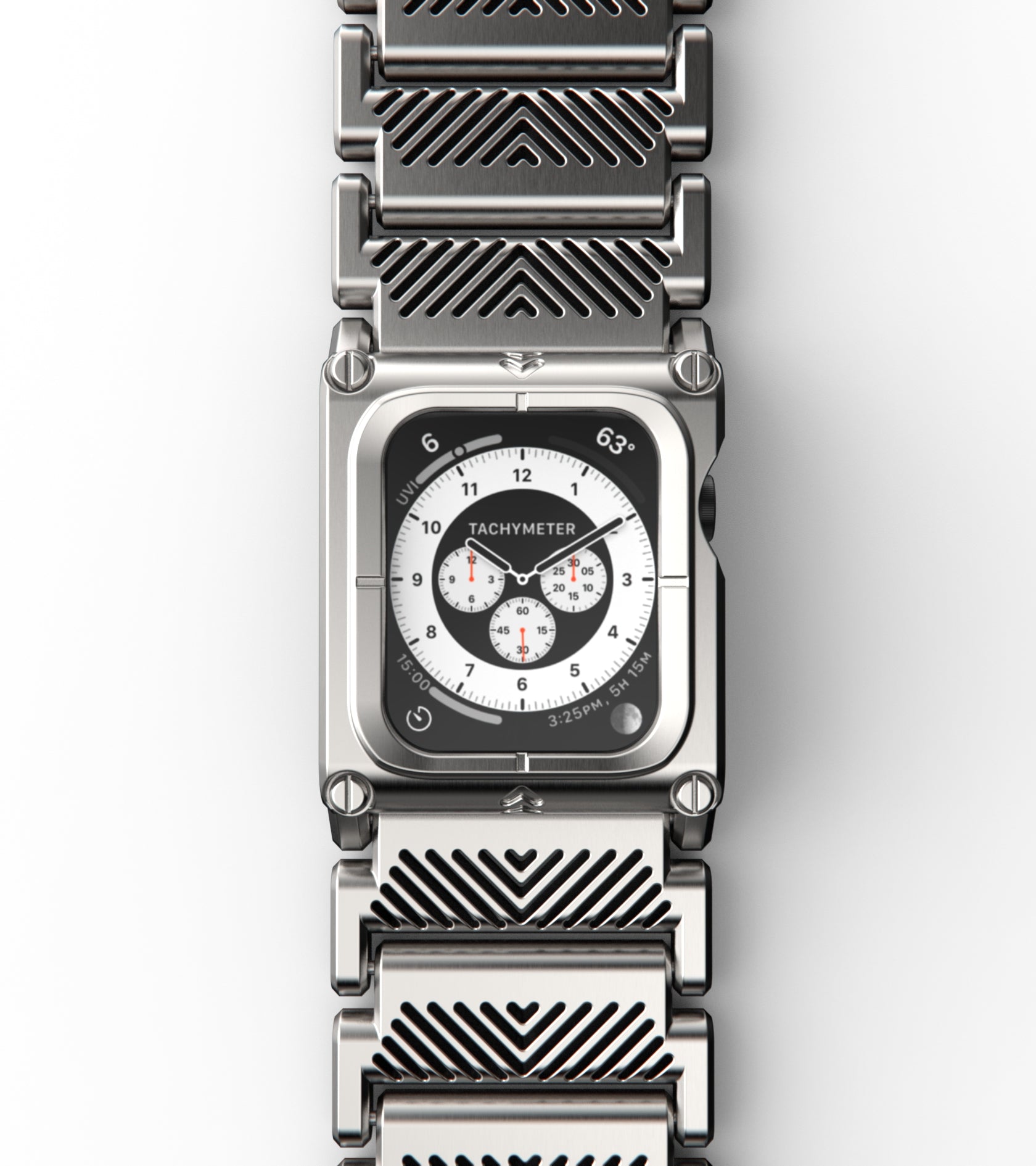 MW-02 Apple Watch Case - Luxury Stainless Steel Design