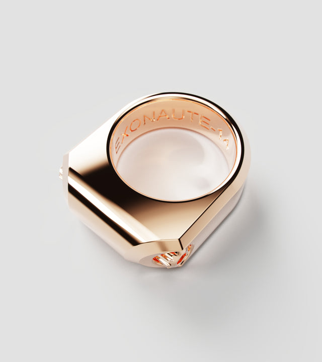 M1 ring Rose Gold