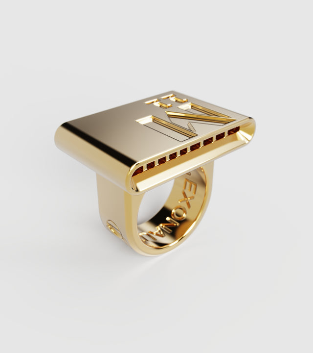 M11 ring solid Gold