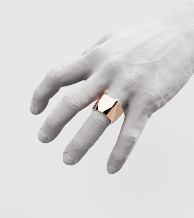 M13 ring Rose Gold