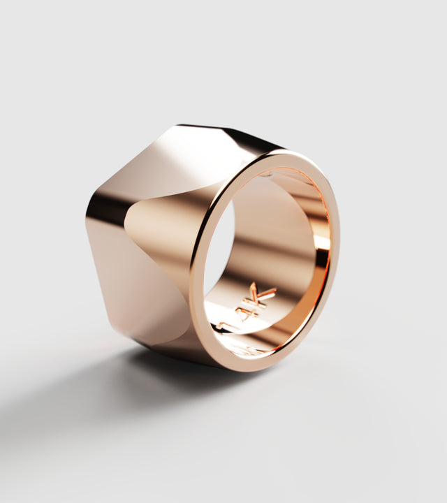 M13 ring Rose Gold