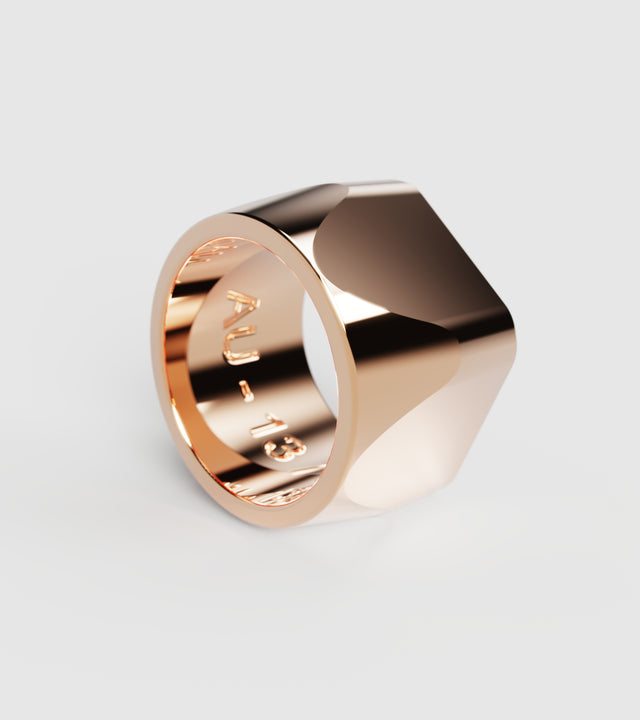 M13 ring Rose Gold