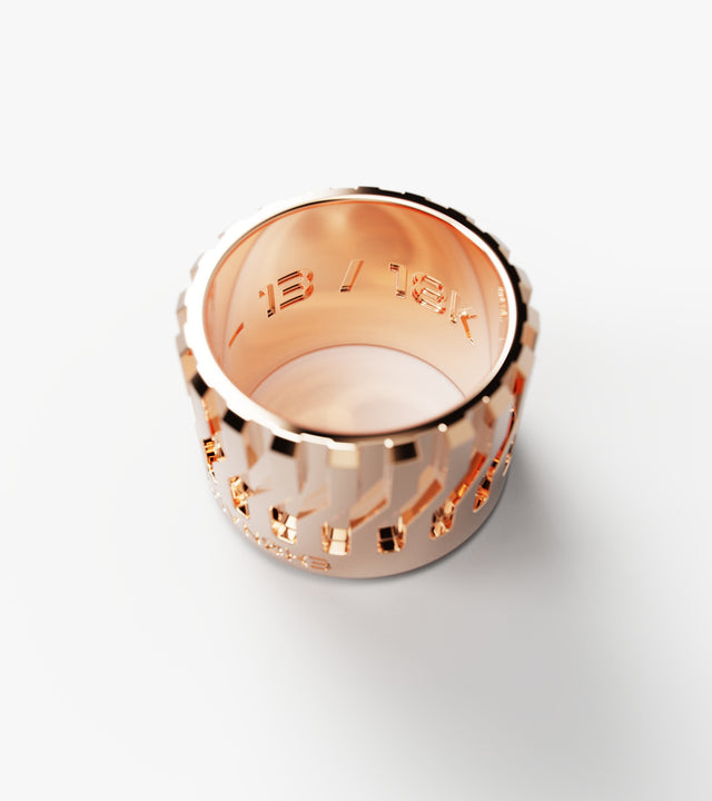 M14 ring 18K Gold