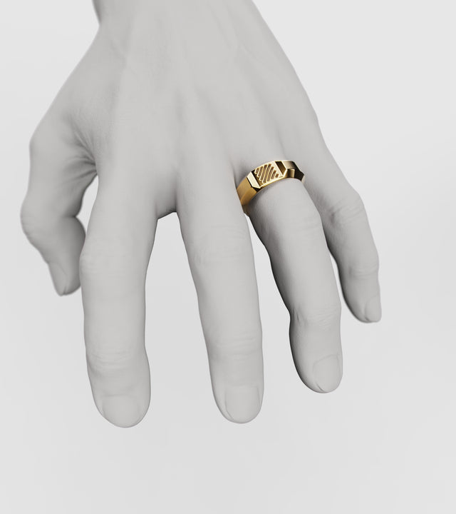 M15-Y ring Solid Gold