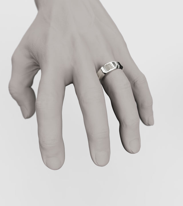 M15-W ring Solid Gold
