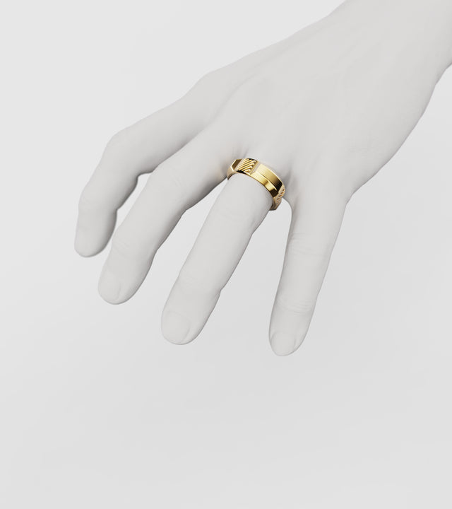 M15-Y ring Solid Gold