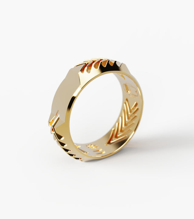 M15 ring 18K Gold