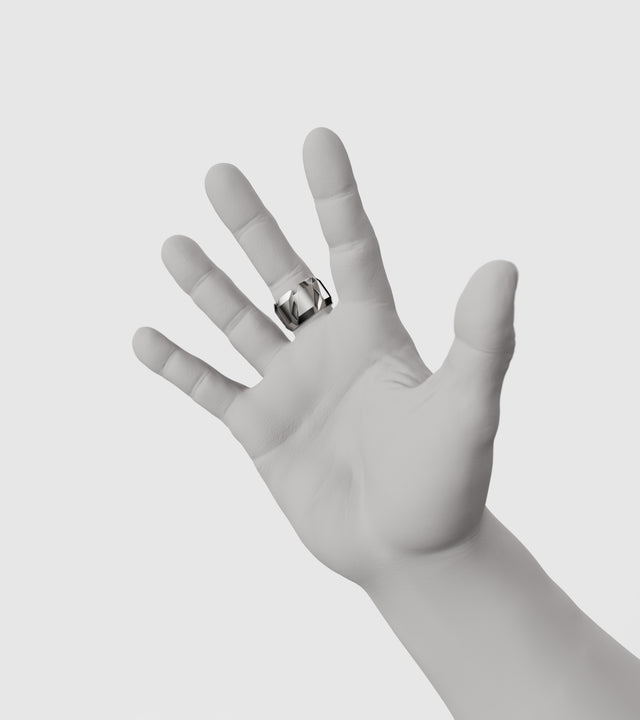 M17 ring Rhodium