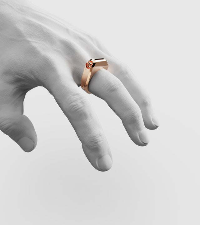 M1 ring Rose Gold