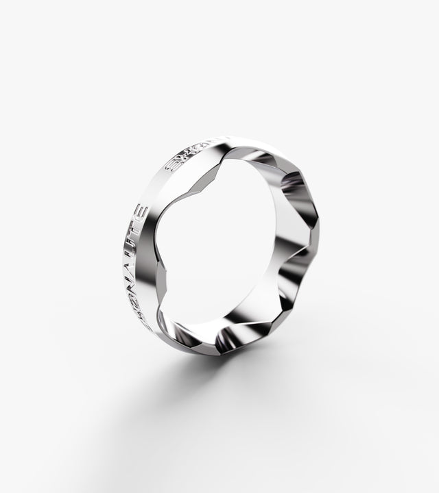 M19 ring Rhodium