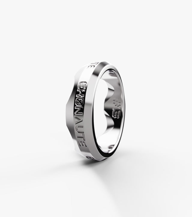 M19 ring Rhodium