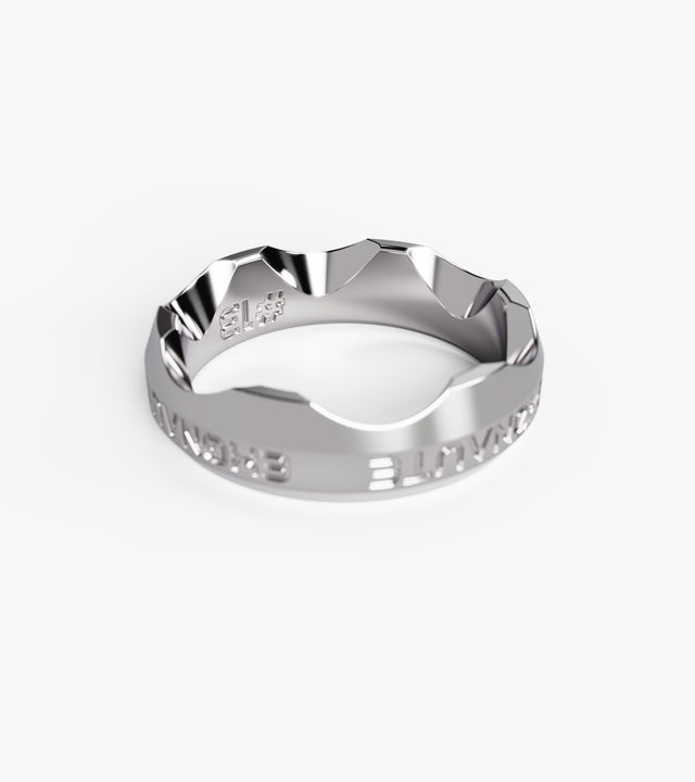 M19 ring Rhodium