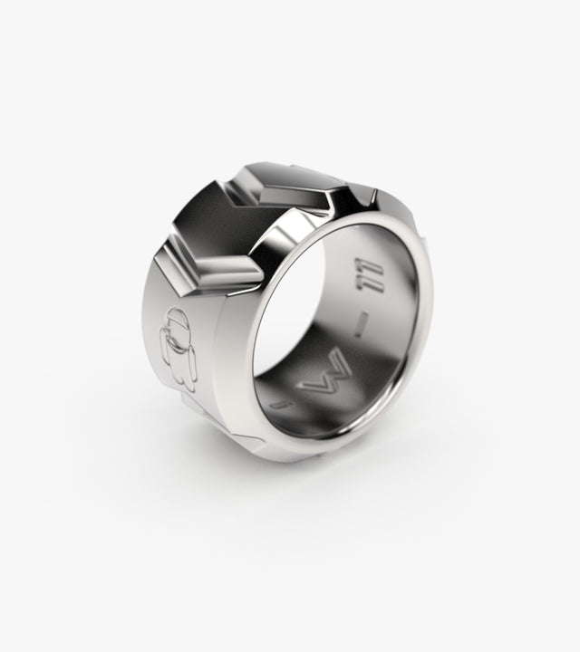 M2 ring Silver
