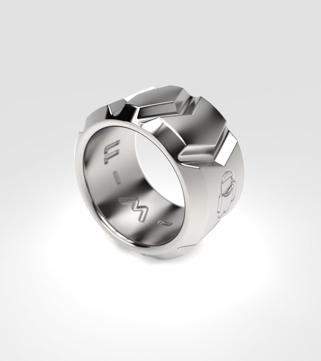 M2 ring Silver