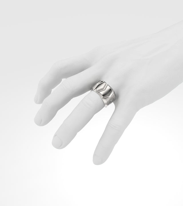 M2 ring Silver