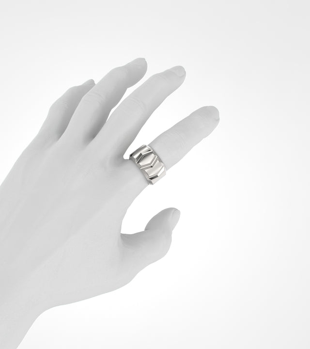 M2 ring Silver