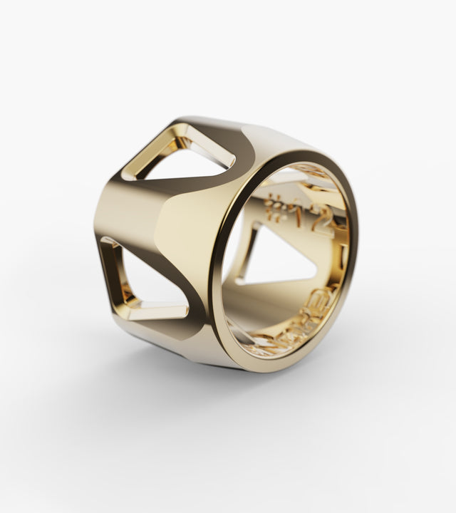 M20 ring 18K Gold