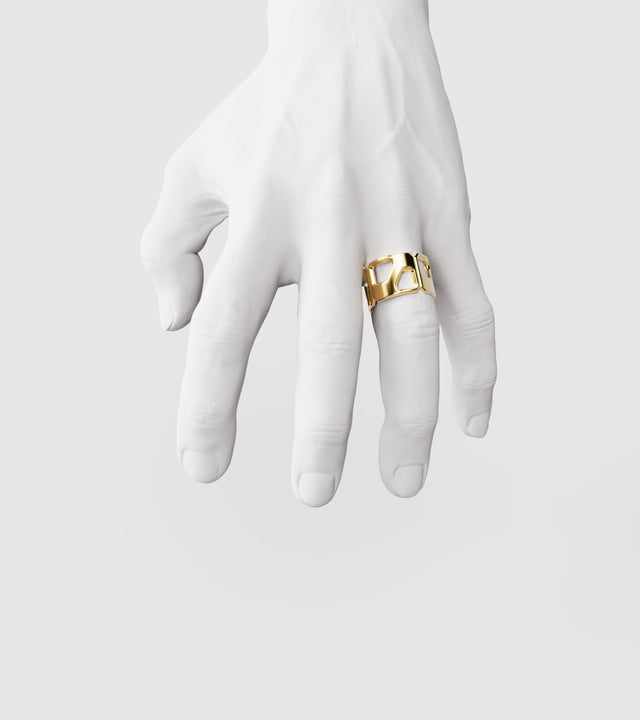 M3 ring 18K Gold