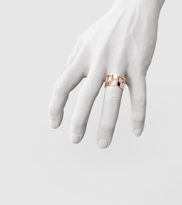 M3-R ring Solid Gold