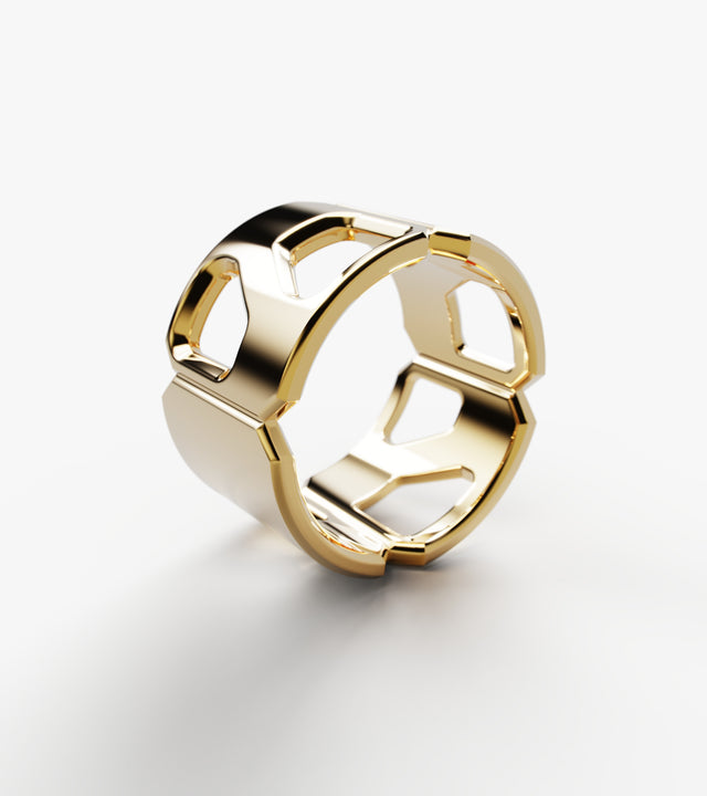 M3 ring 18K Gold