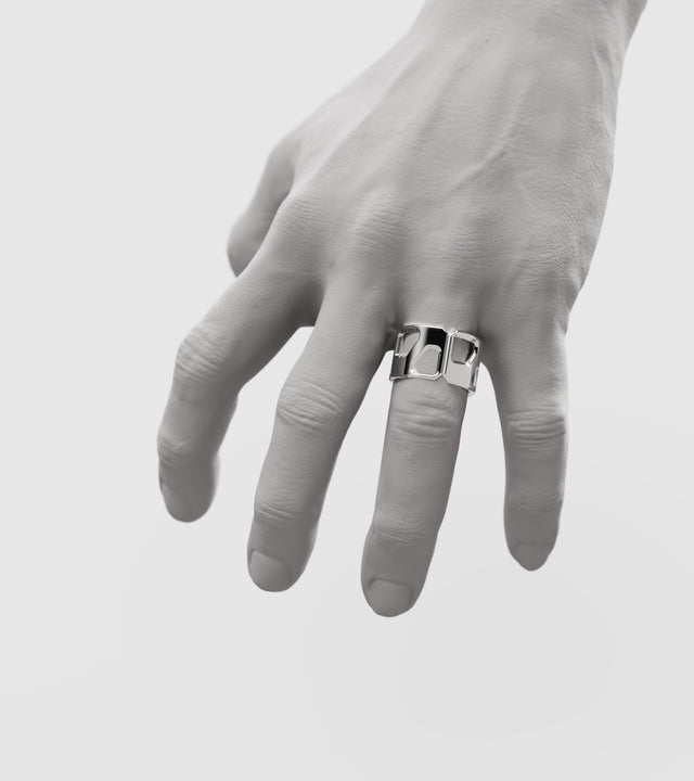 M3 ring Silver