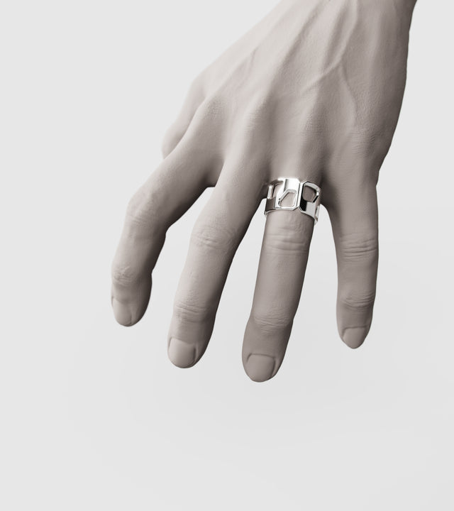 M3-W ring Solid Gold