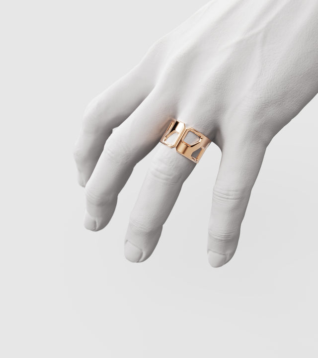 M3 ring Rose Gold
