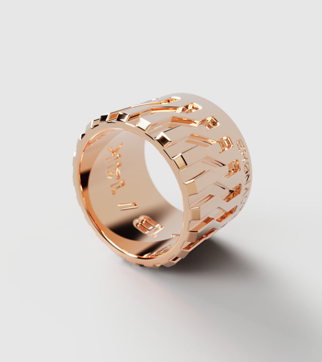 M14 ring Rose Gold