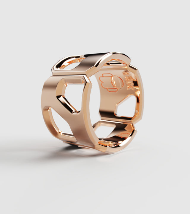 M3 ring Rose Gold