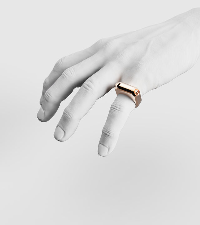 M1 ring Rose Gold