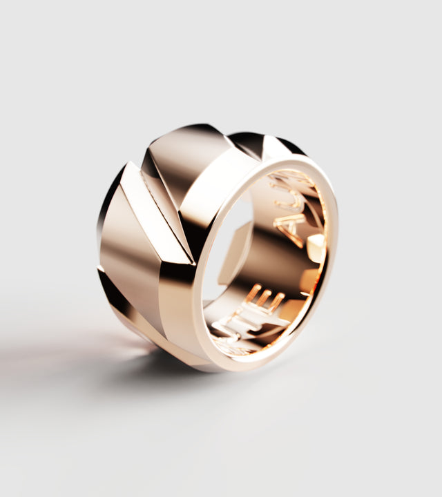 M7-R ring solid Gold