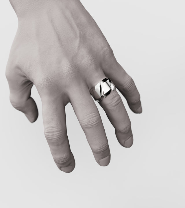 M7 ring Silver