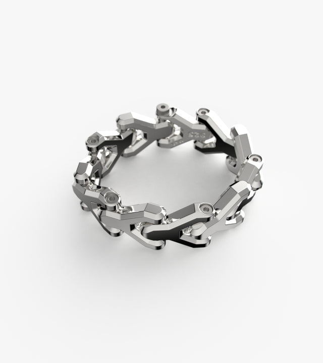 MB-02 Solid Silver bracelet