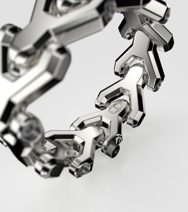 MB-02 Solid Silver bracelet