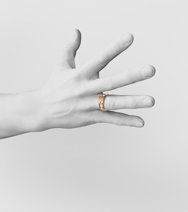 MANTRA ring 18K Gold