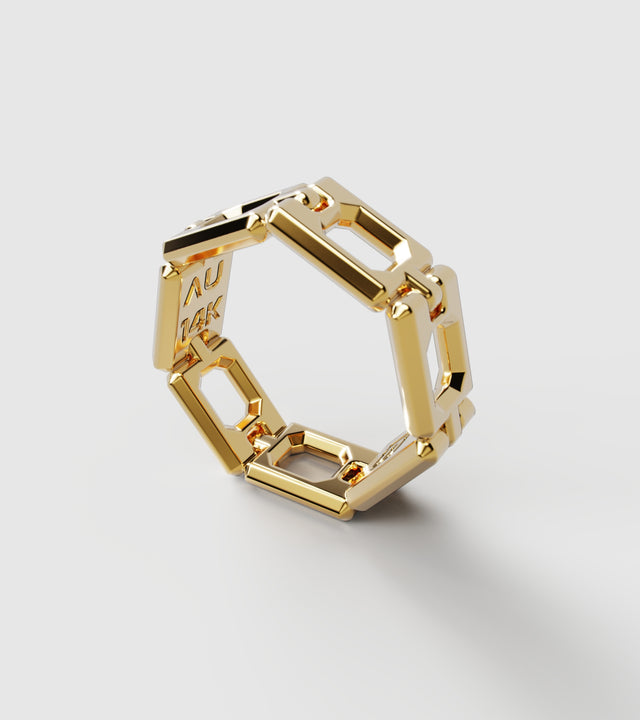 MANTRA ring 18K Gold