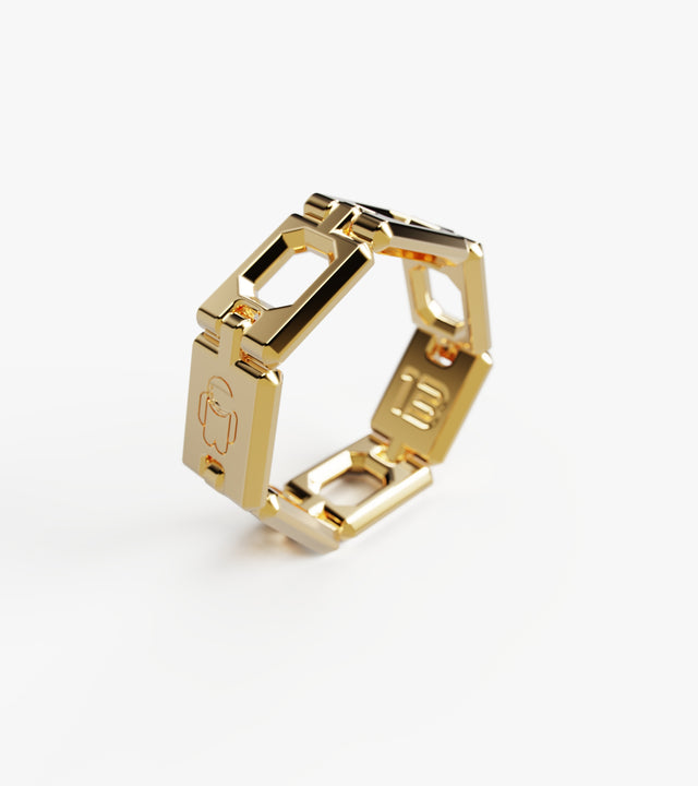 MANTRA ring 18K Gold