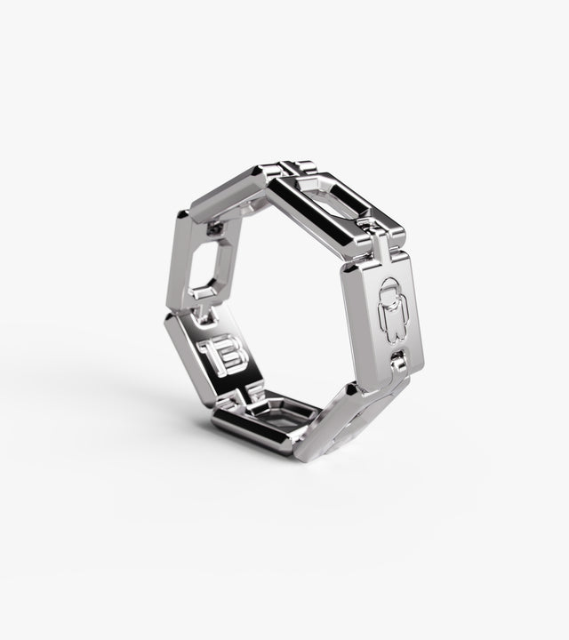 MANTRA ring Silver