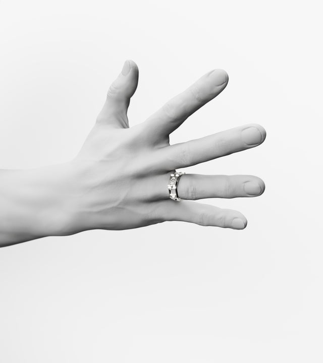 MANTRA ring Silver