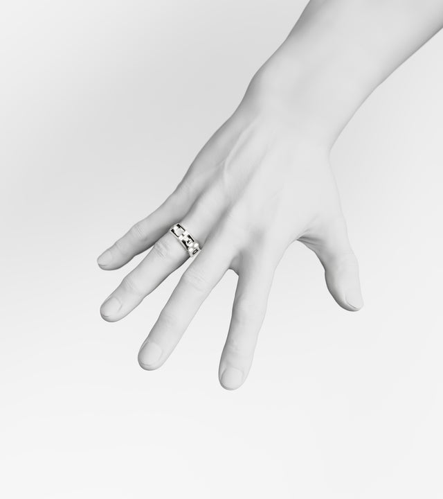 MANTRA ring Silver