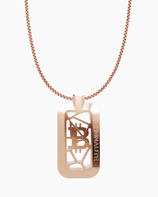 CAGED Tag 18K Gold Bitcoin