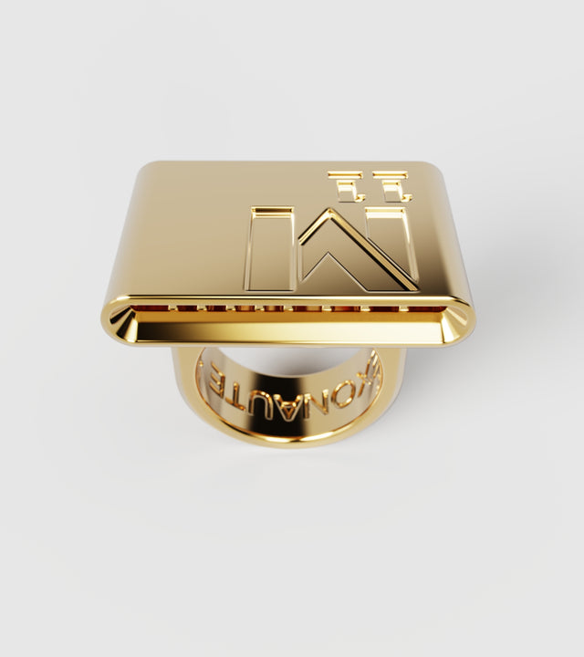 M11 ring solid Gold