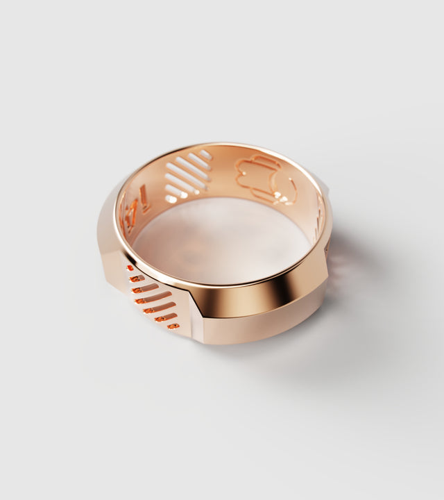 M15-R ring Solid Gold