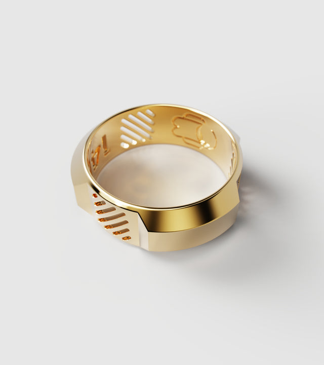 M15-Y ring Solid Gold