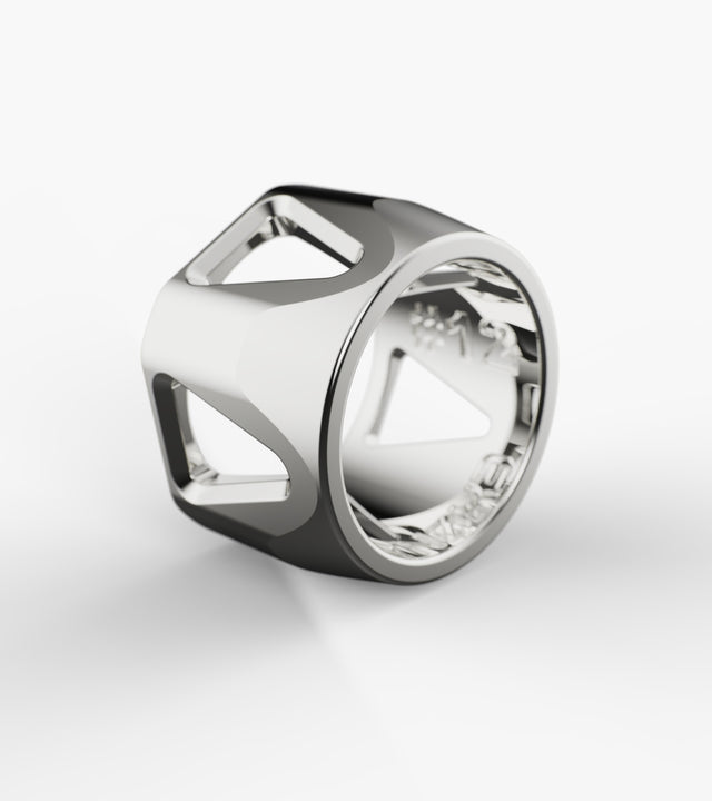 M20 ring Silver