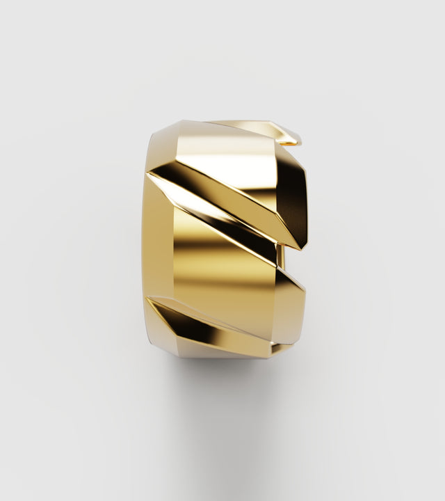 M7 ring solid Gold